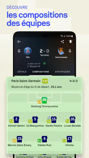 Sofascore: Résultats en direct screenshot 2