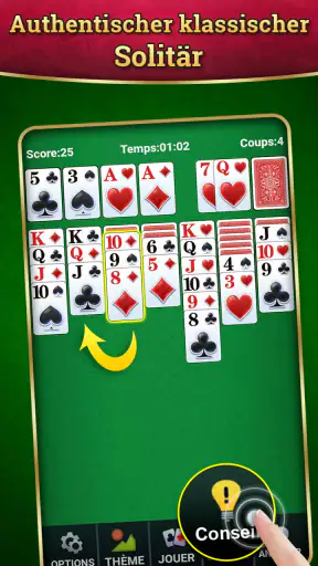 Solitaire screenshot