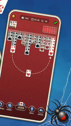 Solitaire Araignée Quotidien screenshot 10