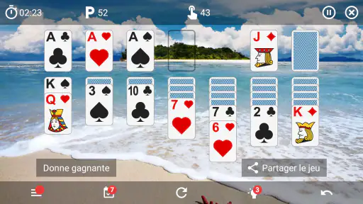 Solitaire Français Classique screenshot 6