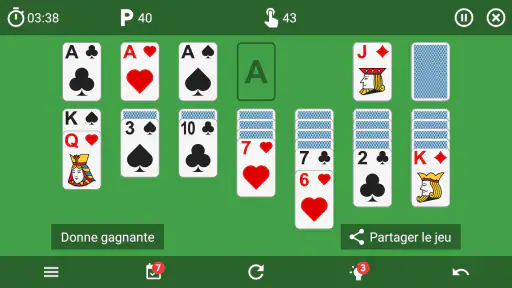 Solitaire Français Classique screenshot 8