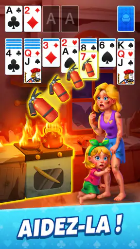 Solitaire : Héros de Sauvetage screenshot 2