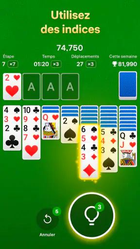 Solitaire - Jeux de cartes screenshot 6