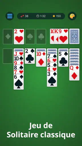 Solitaire Klondike - Français screenshot 1