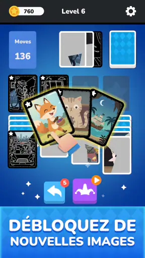 Solitaire - Puzzle Images screenshot 10