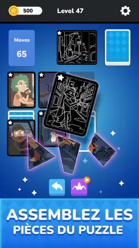 Solitaire - Puzzle Images screenshot 9