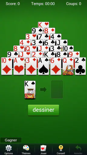 Solitaire Pyramide Classique screenshot 1