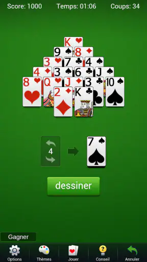 Solitaire Pyramide Classique screenshot 7