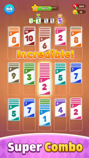 Solitaire Stack Sort screenshot 2