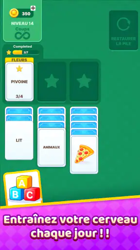 Solitaire Words & Pictures screenshot 2