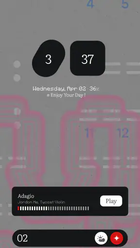 Something KWGT - Nothing Style screenshot 12