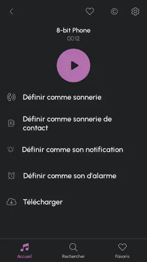 Sonneries de téléphone screenshot 10