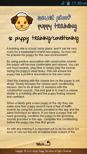 Sound Proof Puppy Training screenshot 10