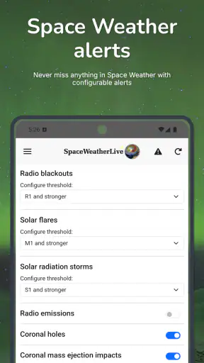SpaceWeatherLive screenshot 3
