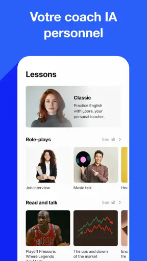 Speak English with Loora AI screenshot 2
