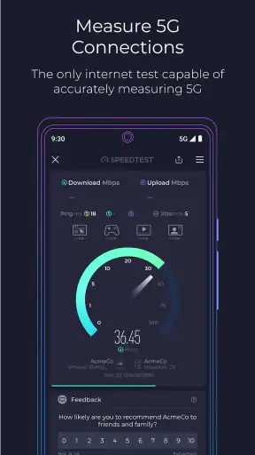 Speedtest par Ookla screenshot