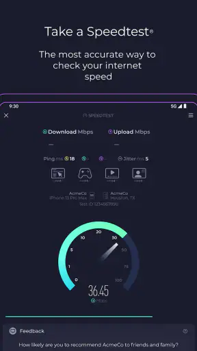Speedtest par Ookla screenshot 9