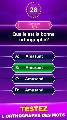Spelling Quiz - Jeu de mots screenshot 6