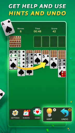 Spider Solitaire screenshot 7