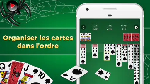 Spider Solitaire Jeu de cartes screenshot 6