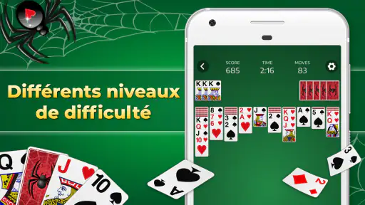 Spider Solitaire Jeu de cartes screenshot 7