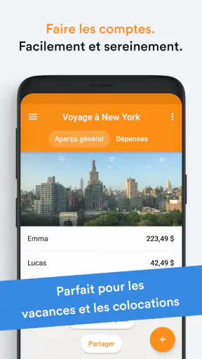 Splid – Partager vos dépenses screenshot 1