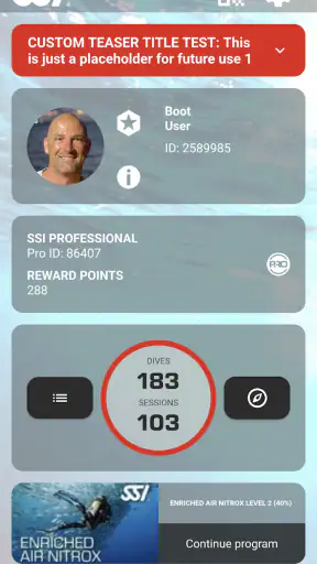 SSI App - Plongée & Carnet Sub screenshot 1