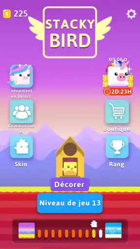 Stacky Bird : jeu d'œufs screenshot 1