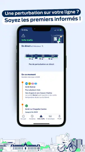 STAR : bus, métro à Rennes screenshot 6