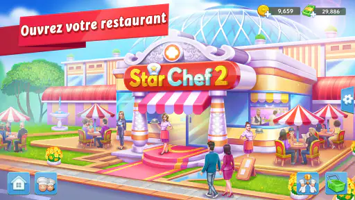 Star Chef 2 : jeu de cuisine screenshot 1