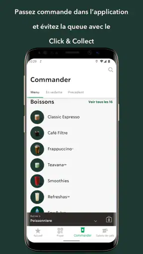 Starbucks France screenshot 4