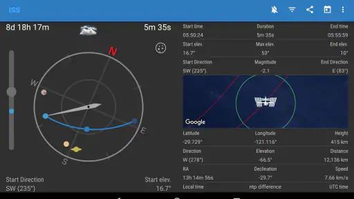 Station Spatiale ISS Detector screenshot 10