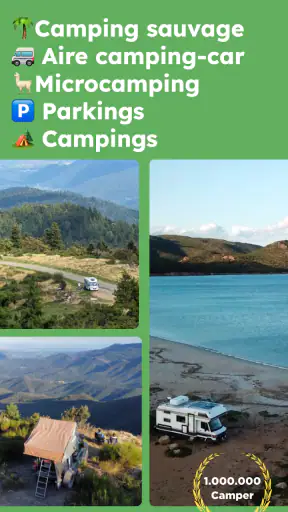 StayFree - camping en Europe screenshot 1