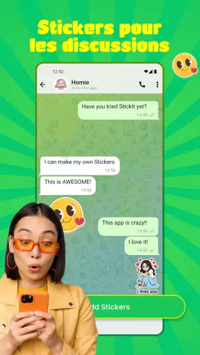 Stickki: Sticker Maker für WA screenshot 1