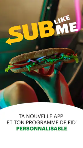 Sub Like Me par Subway® screenshot 9