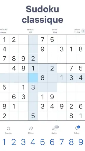 Sudoku.com - Jeux de réflexion screenshot 9