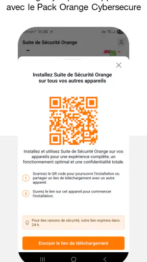 Suite de Sécurité Orange screenshot 5