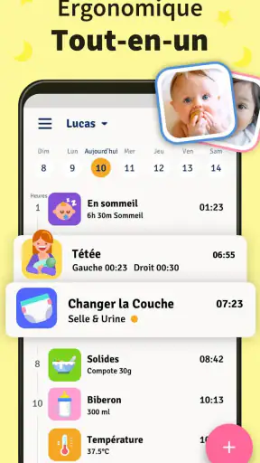 Suivi de Bébé - Allaitement screenshot 2