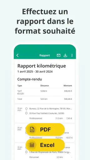 Suivi kilométrage Driversnote screenshot 3