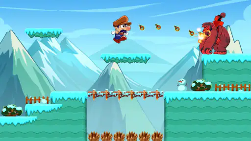 Super Bino Go: D'Aventure Saut screenshot 10