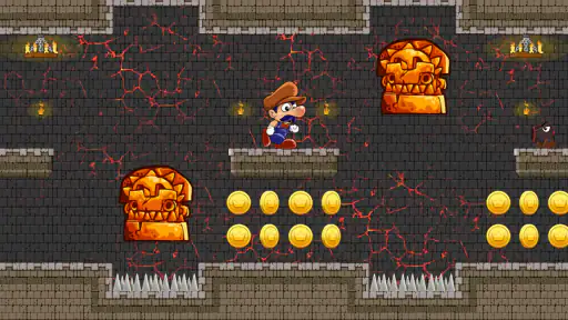 Super Bino Go: D'Aventure Saut screenshot 11