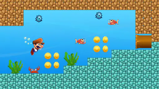 Super Bino Go: D'Aventure Saut screenshot 12