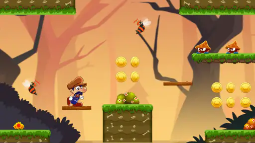 Super Bino Go: D'Aventure Saut screenshot 9
