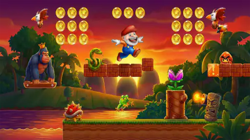 Super Run: Aventure Jungle screenshot 7