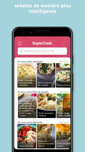 Supercook Trouveur de recette screenshot 4