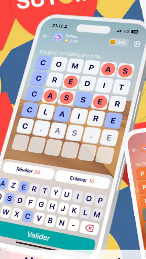 Sutom - Jeux de mots du jour screenshot 1