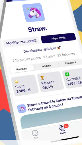Sutom - Jeux de mots du jour screenshot 6