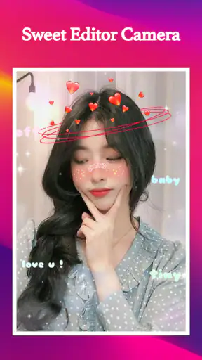 Sweet Editor Camera Lite screenshot 8