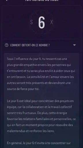 Ta Numérologie Quotidienne screenshot 3