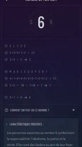 Ta Numérologie Quotidienne screenshot 5